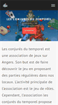 Mobile Screenshot of lesconjuresdutemporel.fr